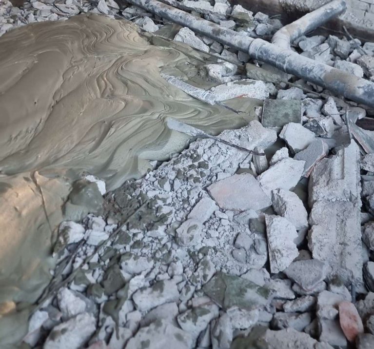 kwaaitaalvloer verwijderen